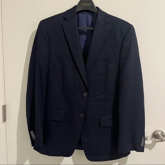 Michael Kors Men´s Navy Blue Blazer Size 38 Regular 38R